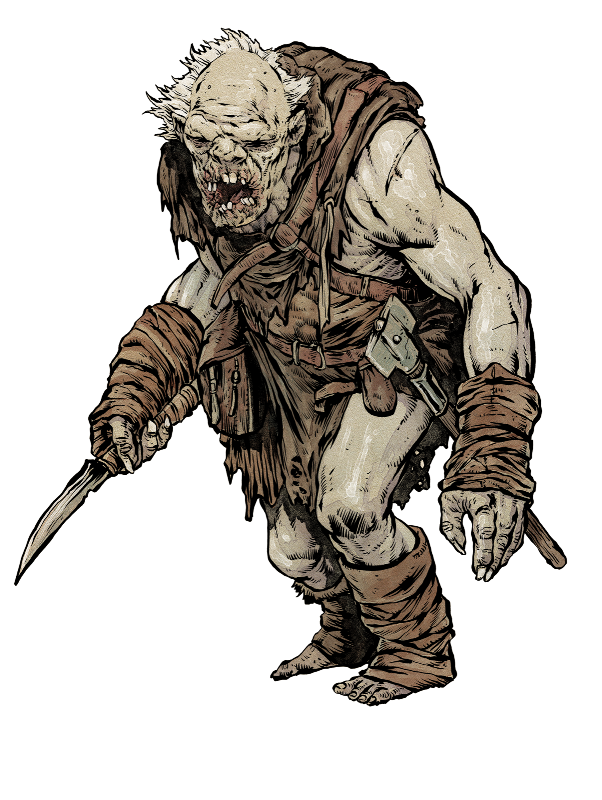 Morlock, drawn at Medium scale