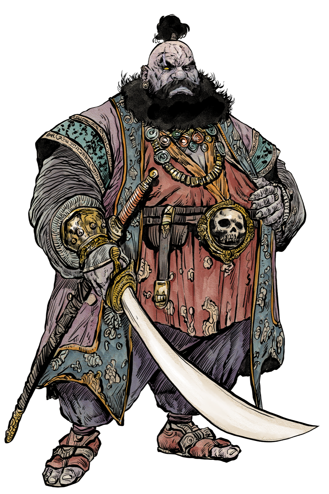 Pirate King, drawn at Medium scale