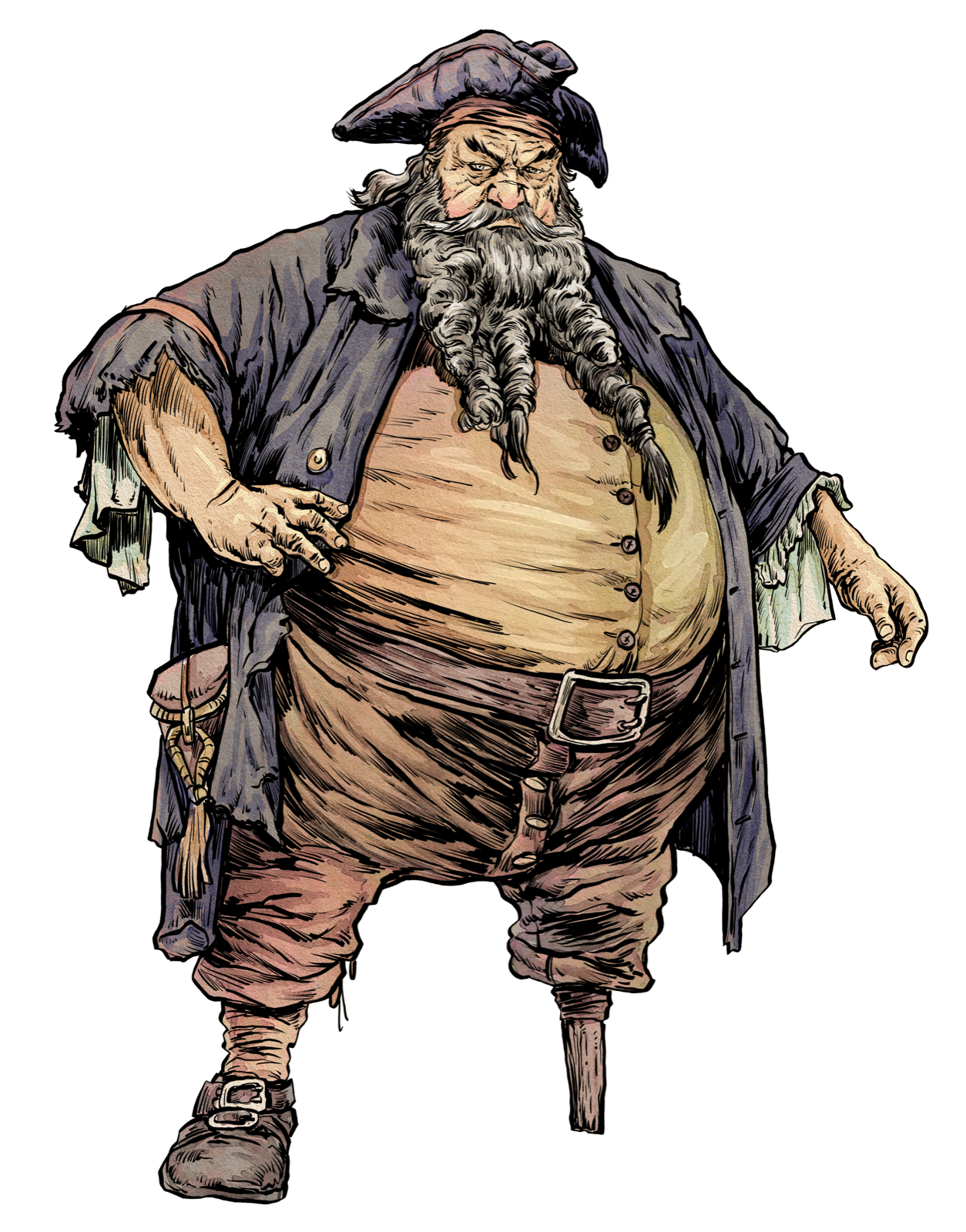 Pirate, drawn at Medium scale