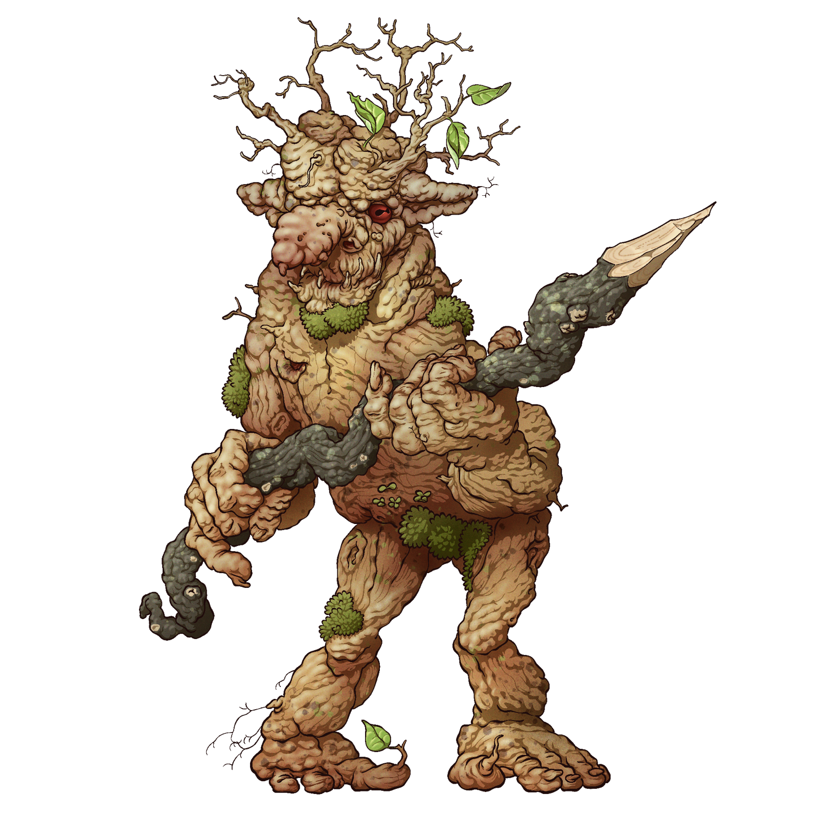 Root Goblin, drawn at Small scale