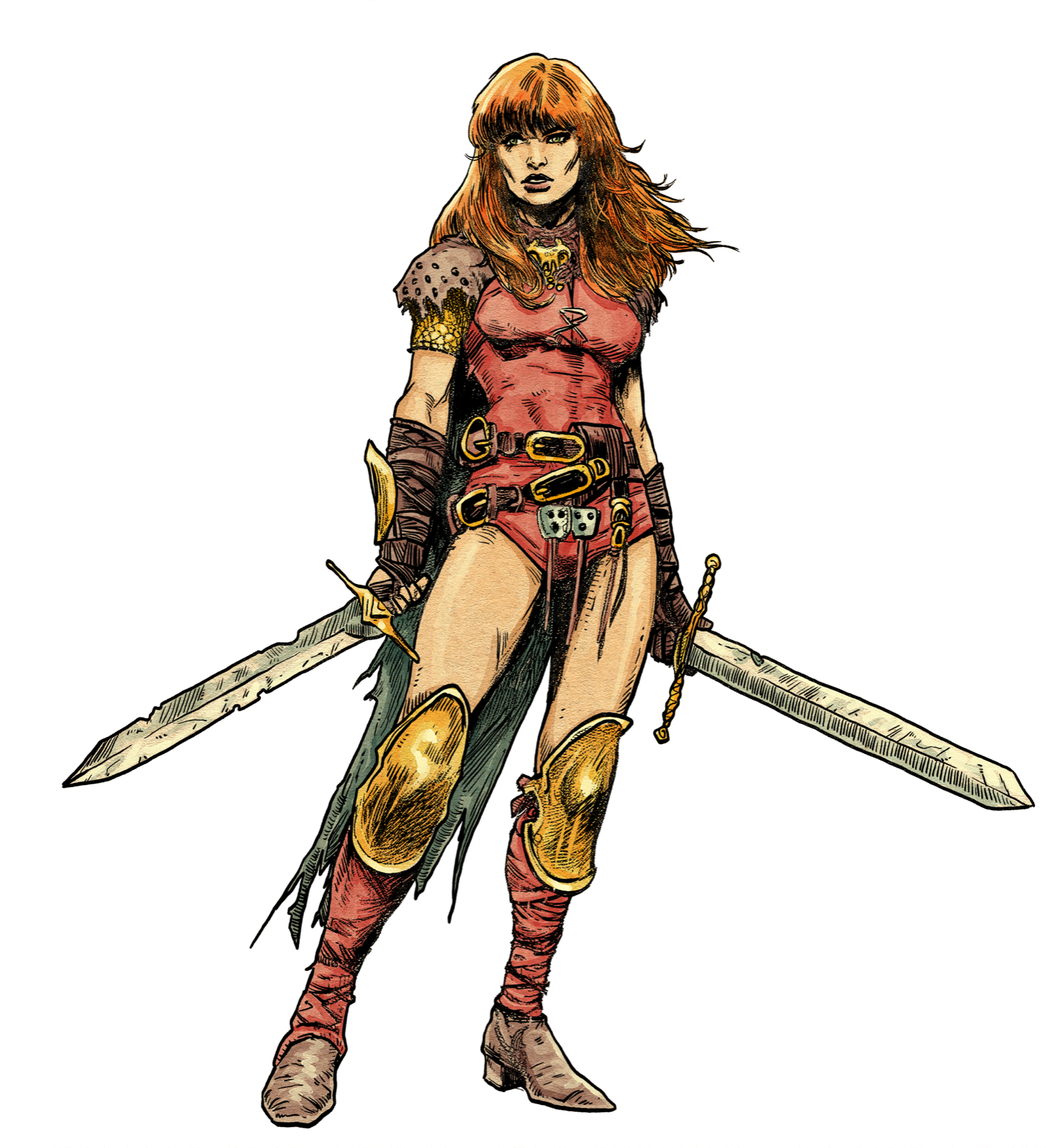 Solir Warrior, drawn at Medium scale