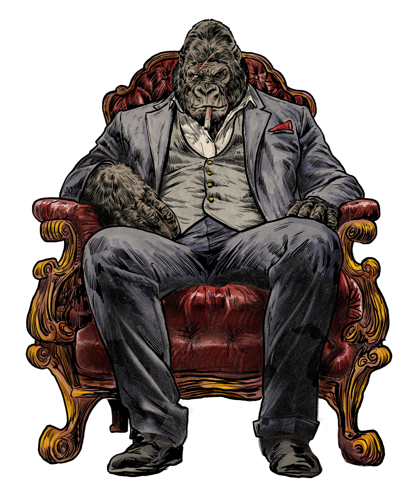 Syndicate Kingpin, drawn at Medium scale