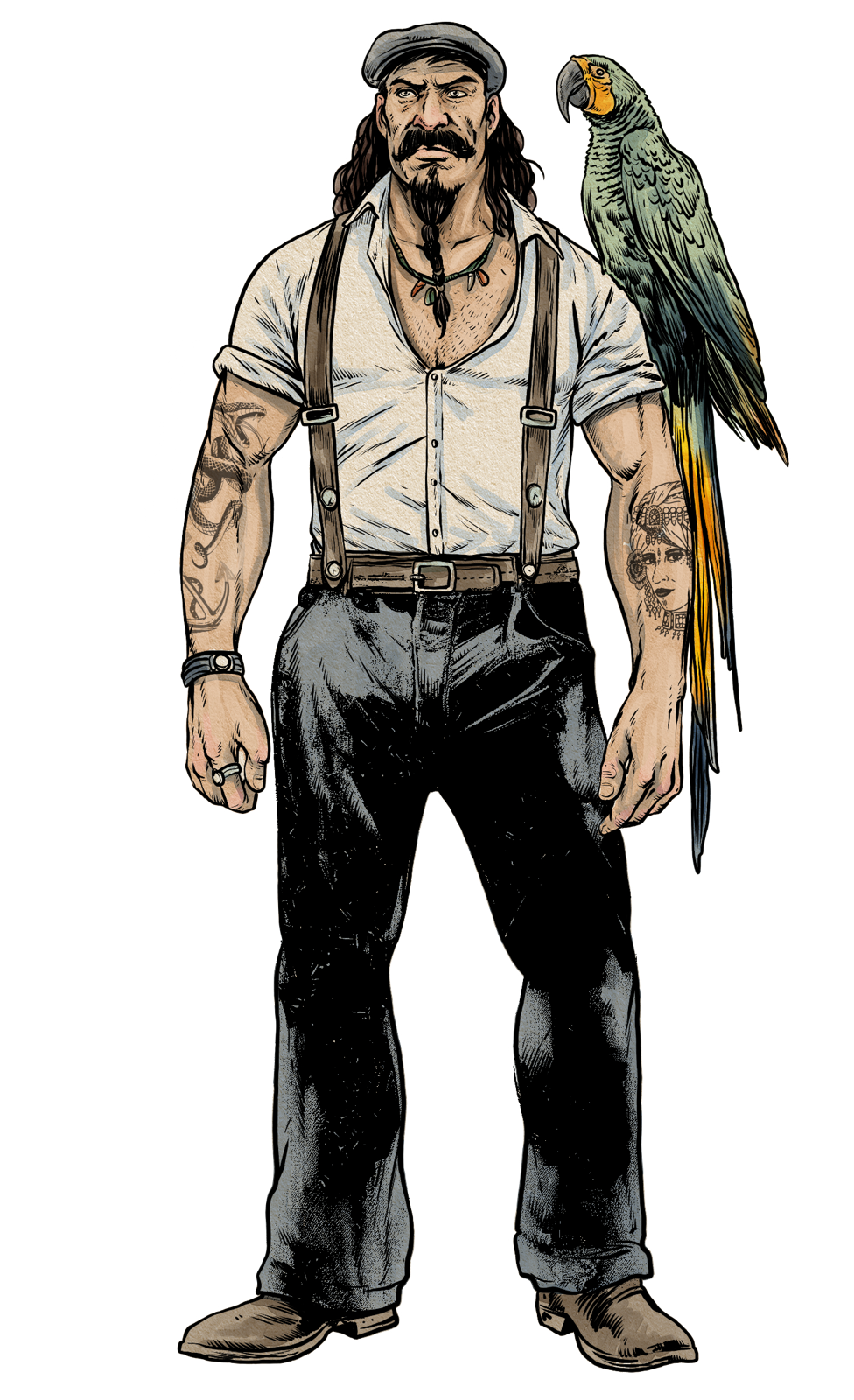 Syndicate Runner, drawn at Medium scale