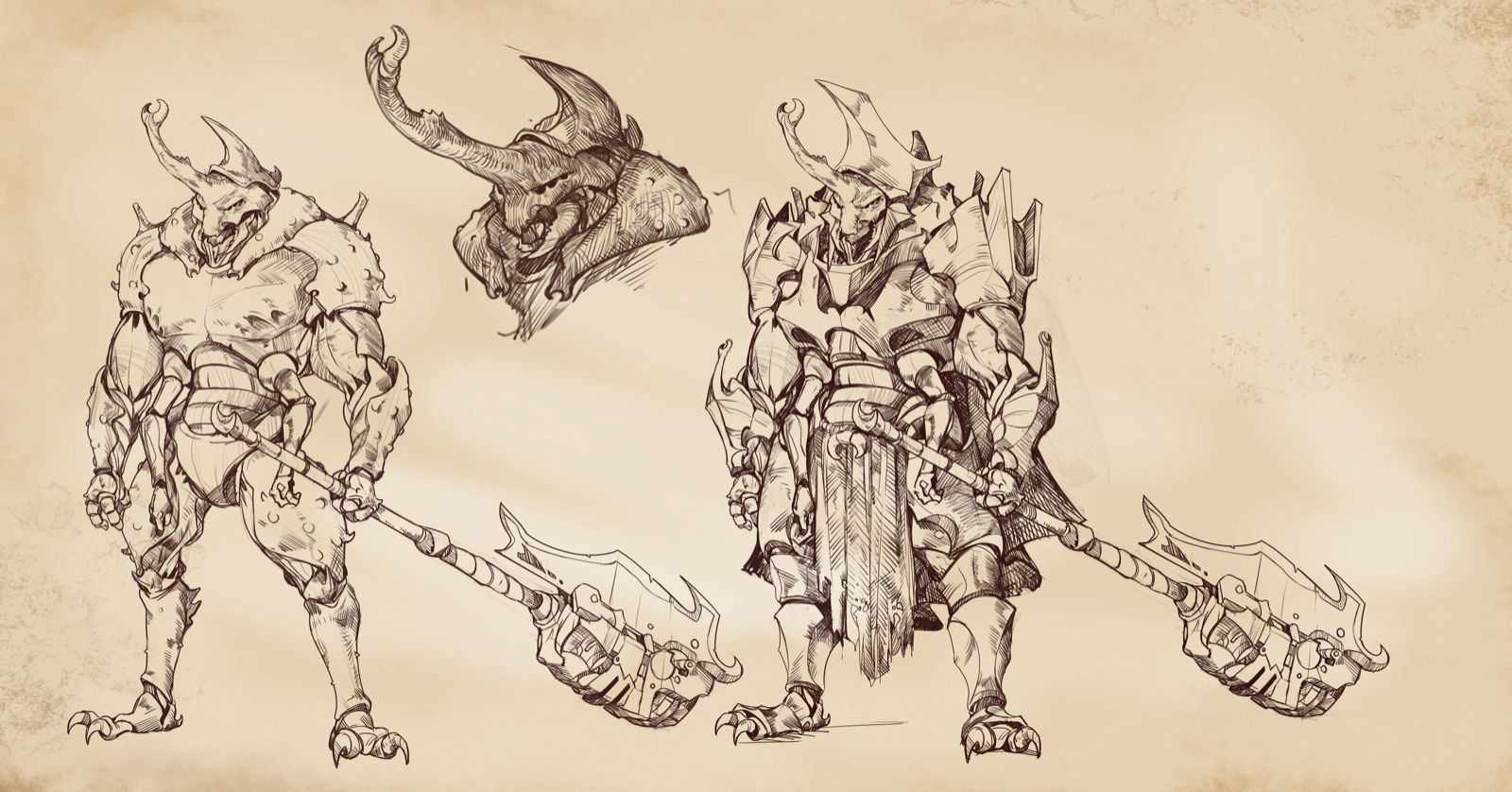 Thuul Drone, drawn at Medium scale