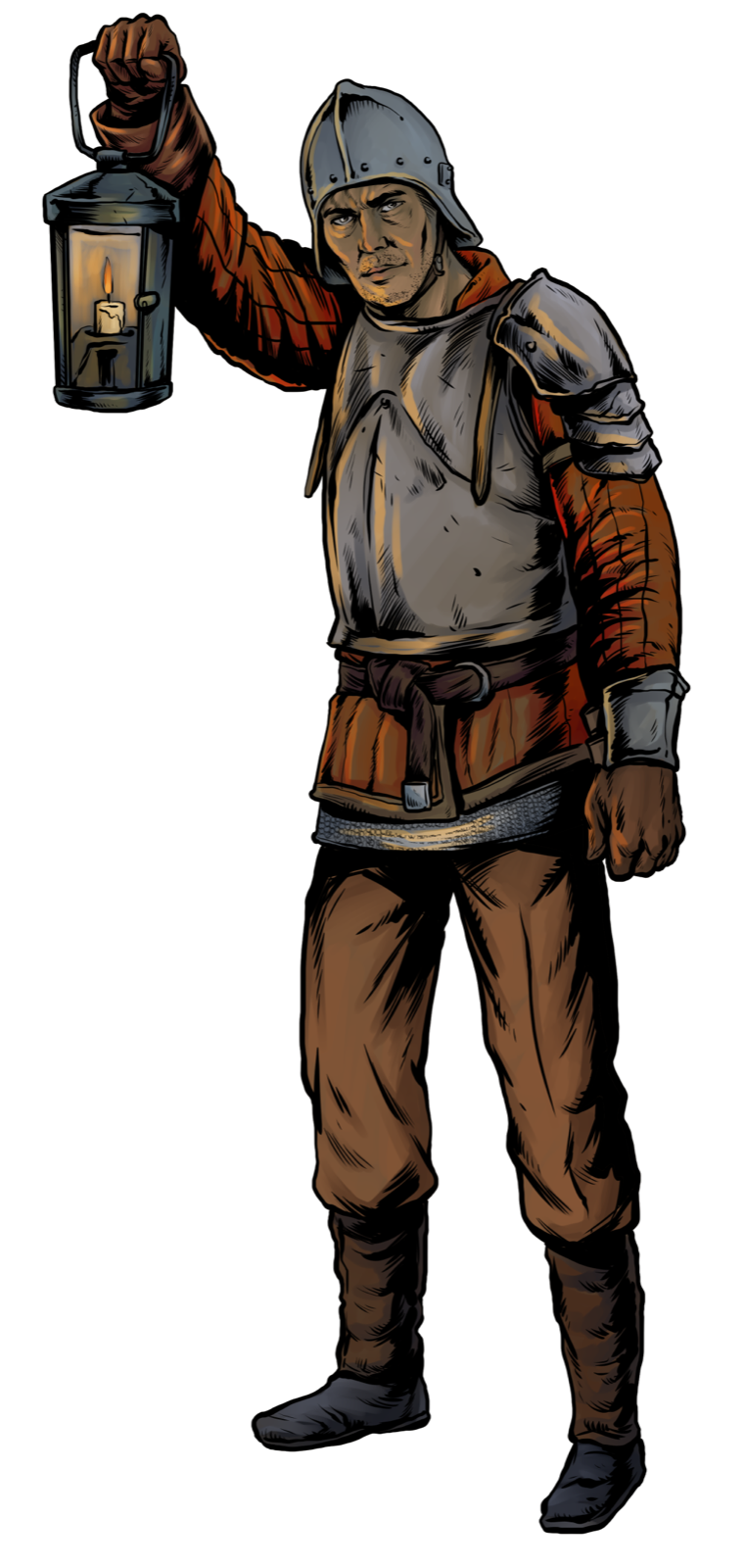 Town Guard, drawn at Medium scale