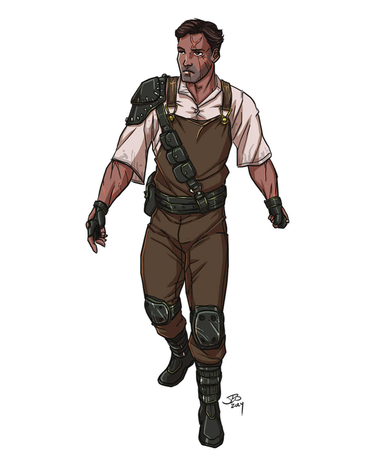 Wasteland Survivor, drawn at Medium scale