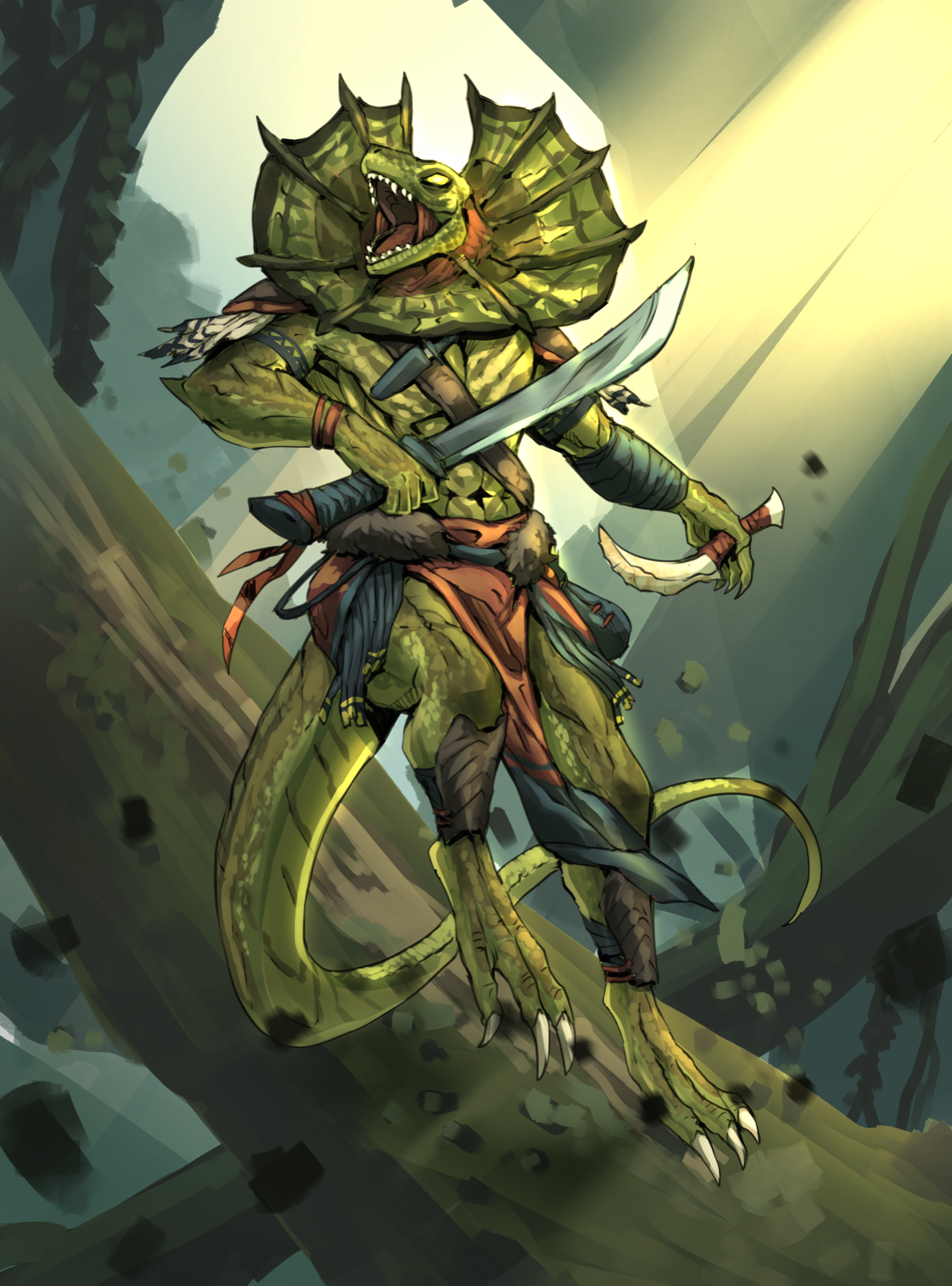 Zaelyth Guerrilla, drawn at Small scale