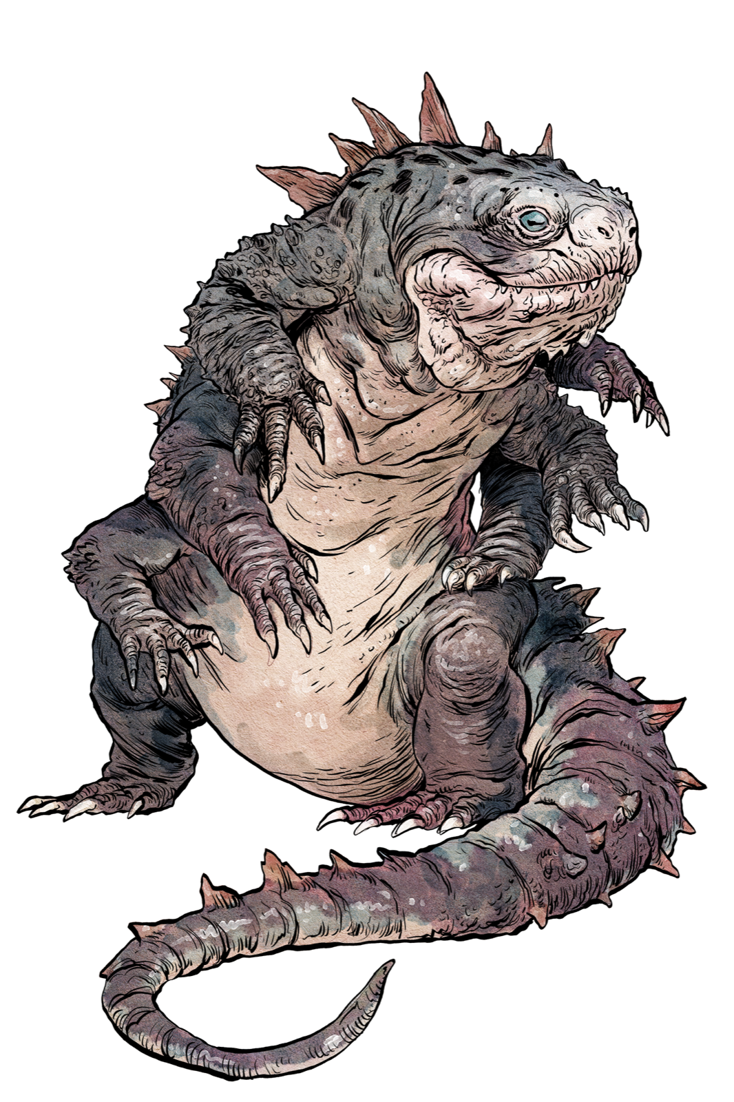Basilisk, drawn at Medium scale