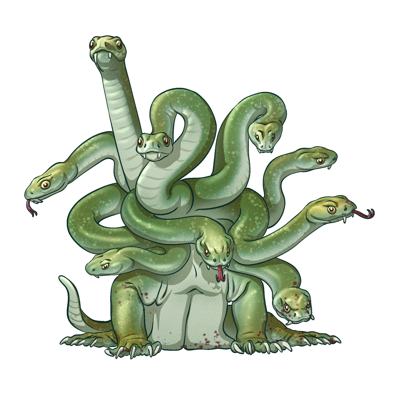 Hydra, drawn at Huge scale