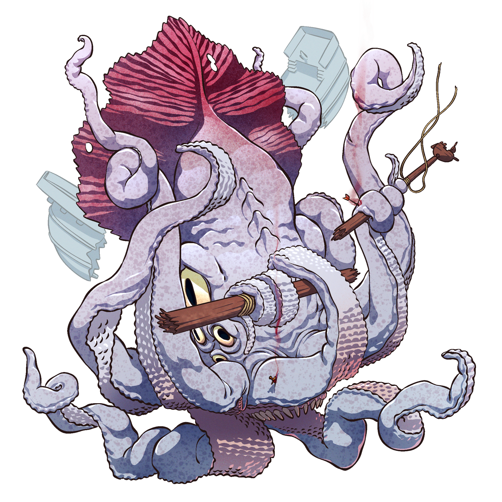 Kraken, drawn at Colossal scale