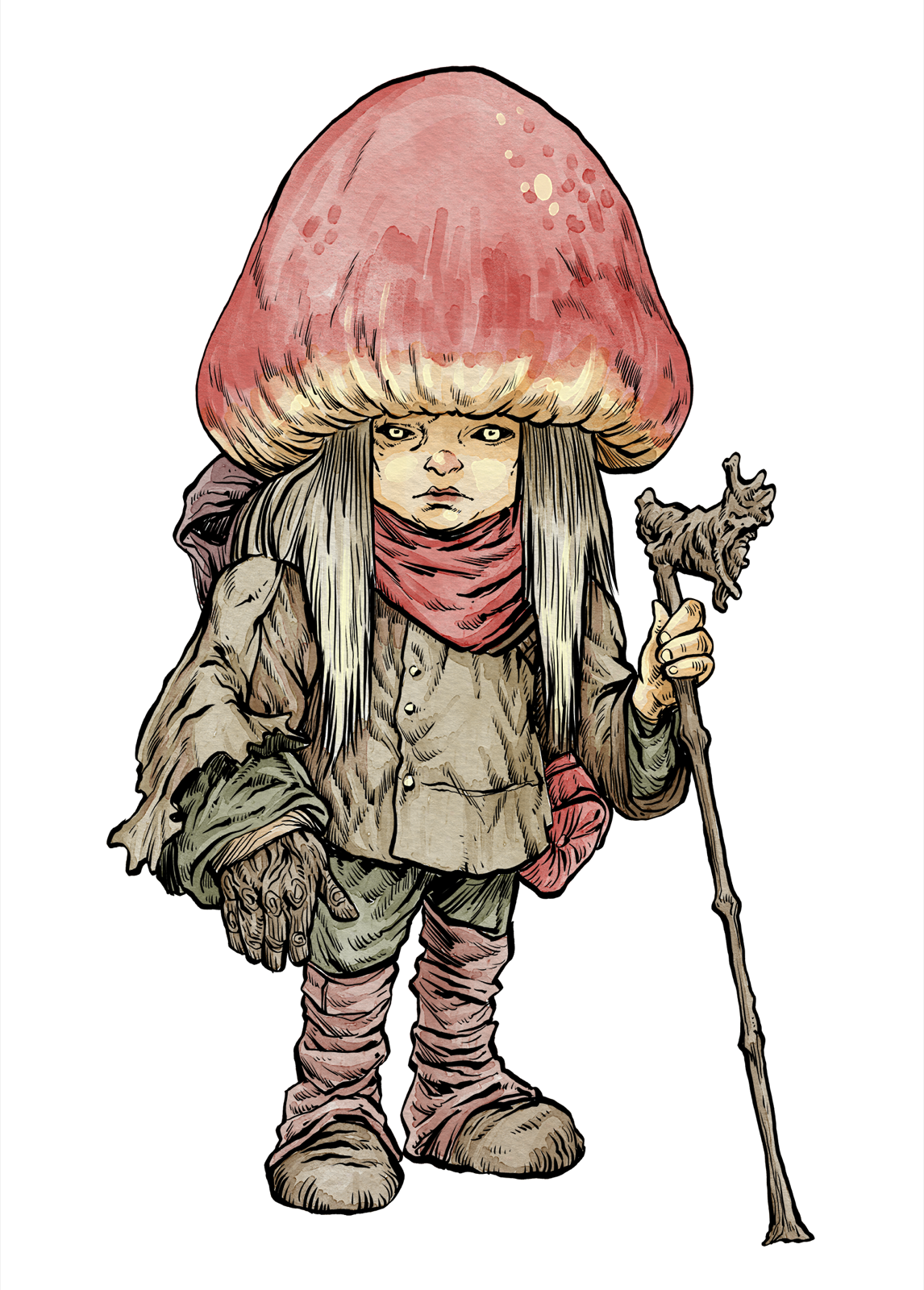 Mycelai Elder, drawn at Large scale