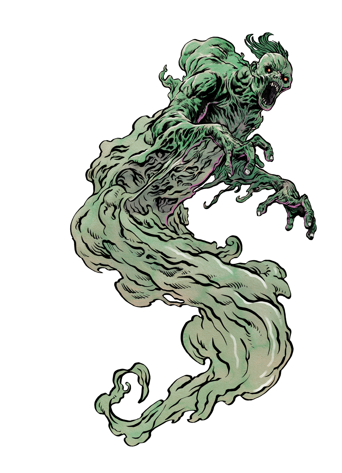 Apparition, drawn at Medium scale