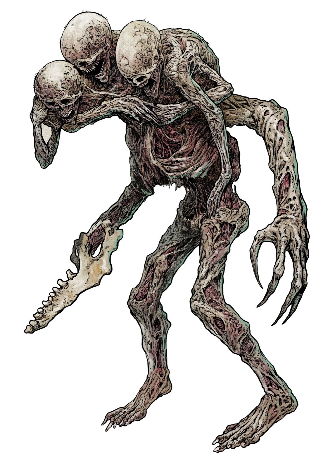 Carrion Hulk, drawn at Large scale