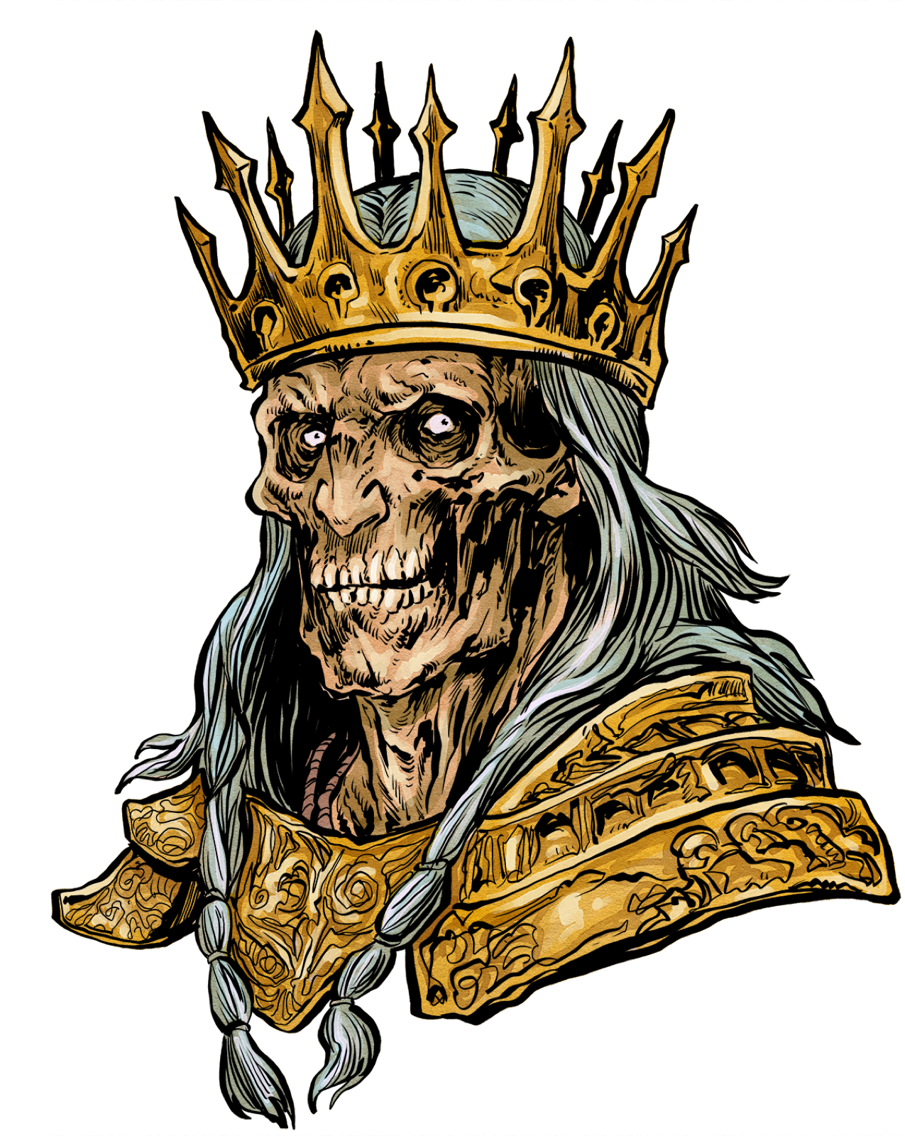 Cursed Tyrant, drawn at Medium scale
