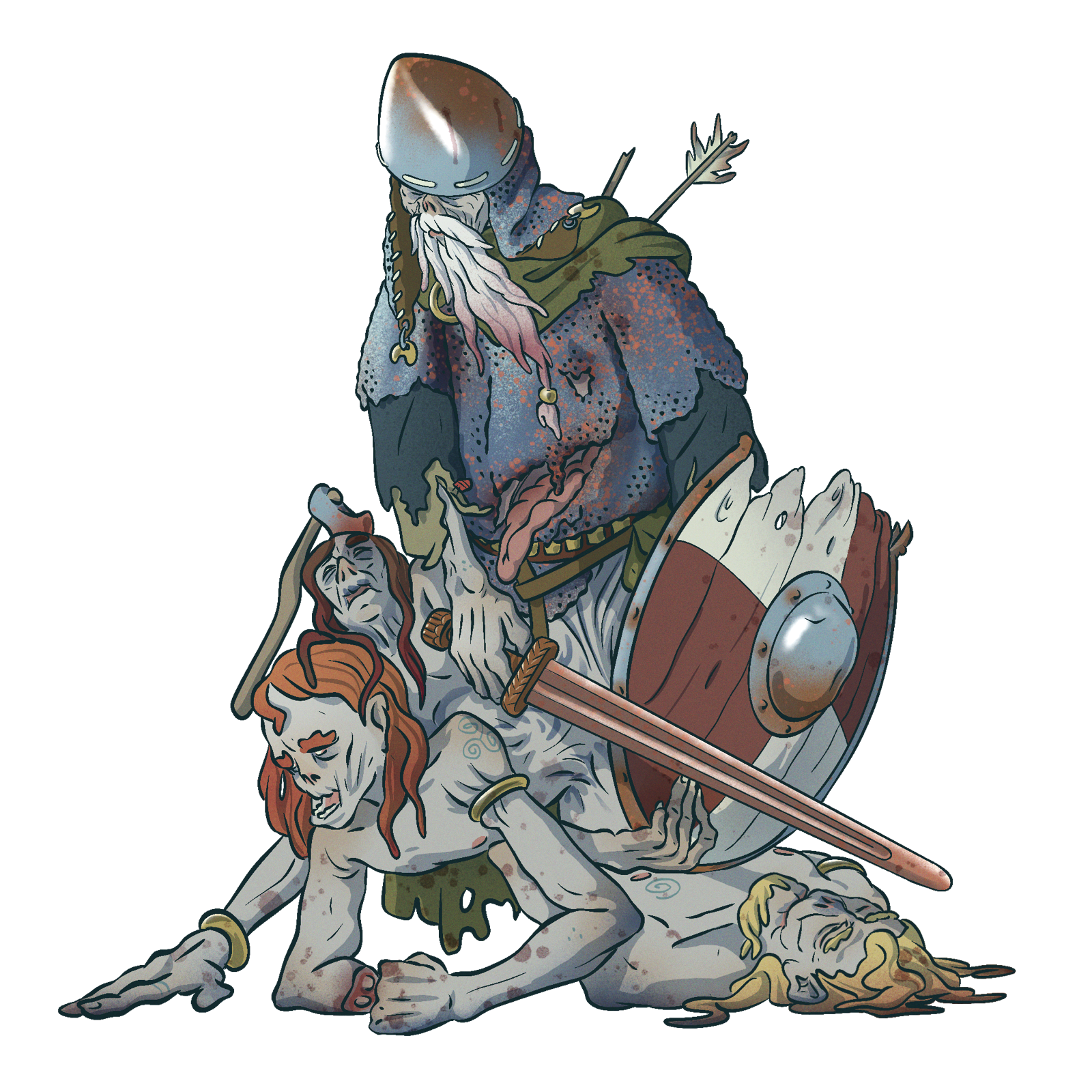 Draugr, drawn at Medium scale