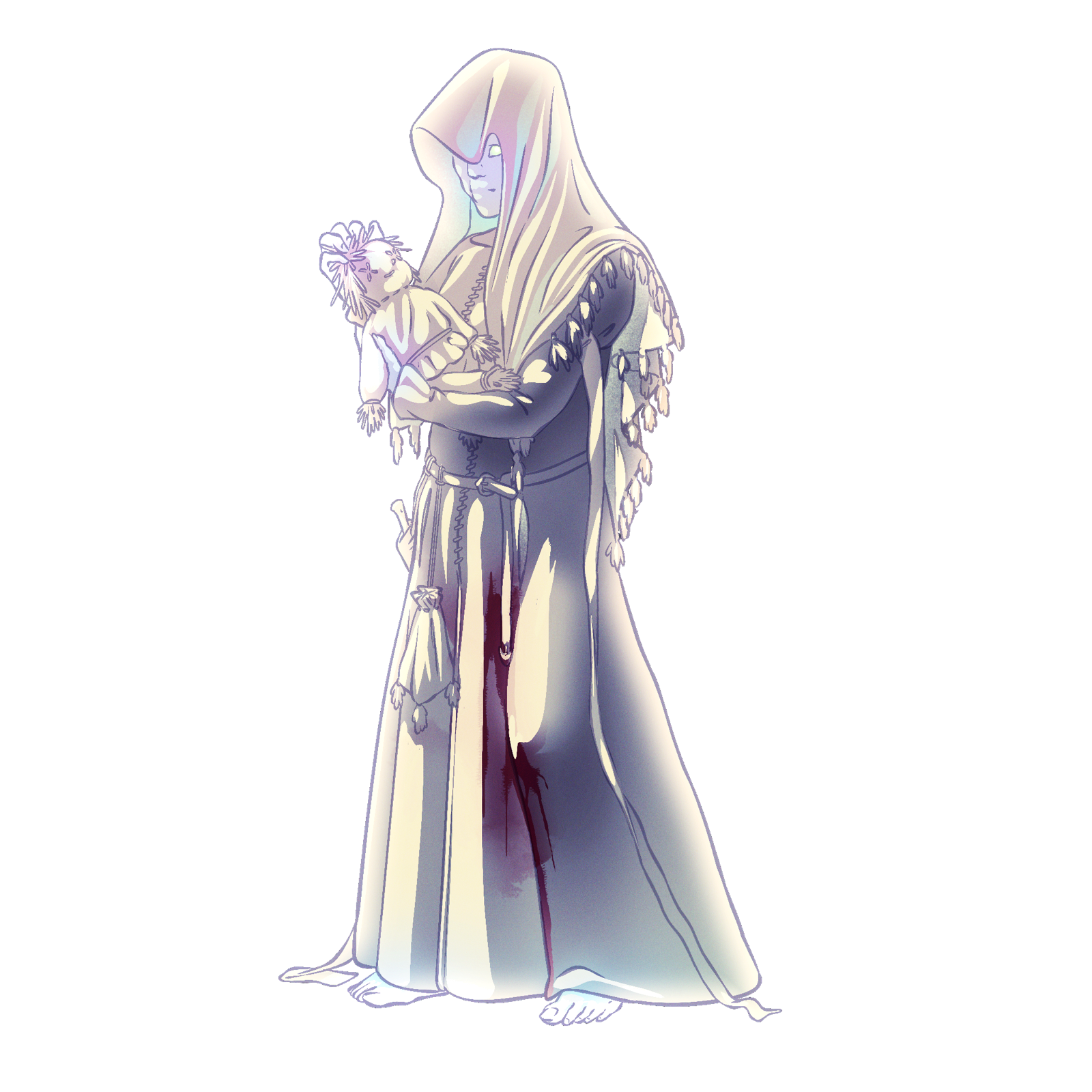 Ghost, drawn at Medium scale