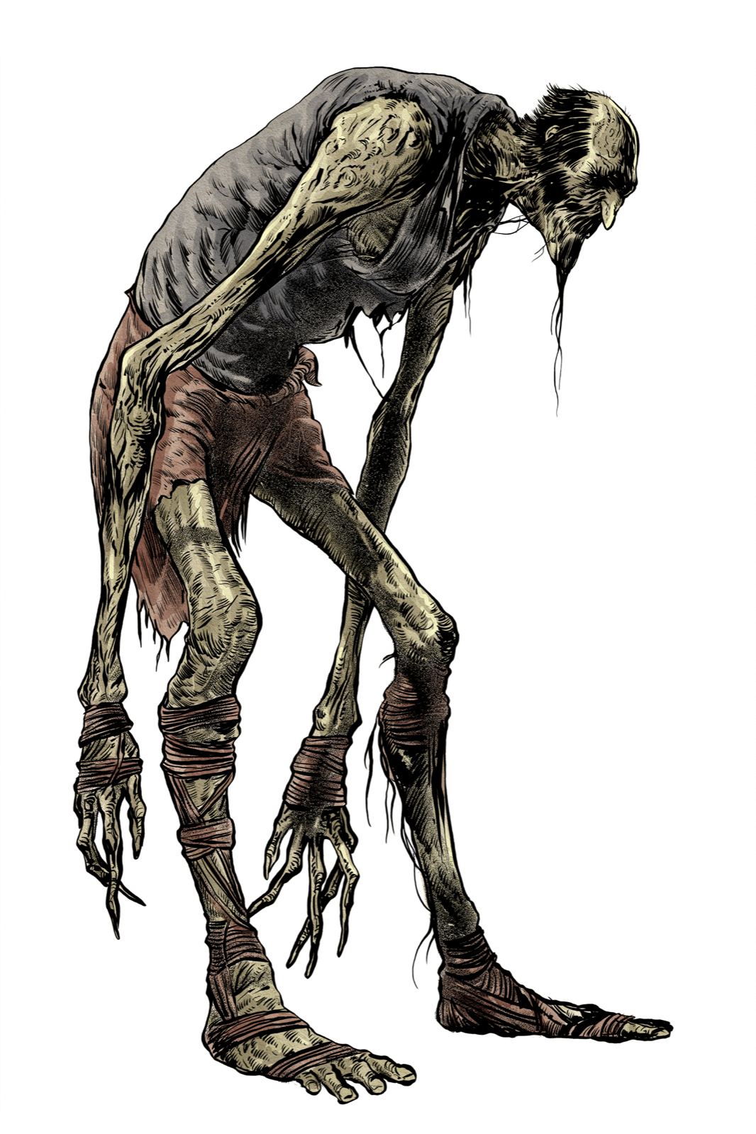 Hollow Revenant, drawn at Medium scale