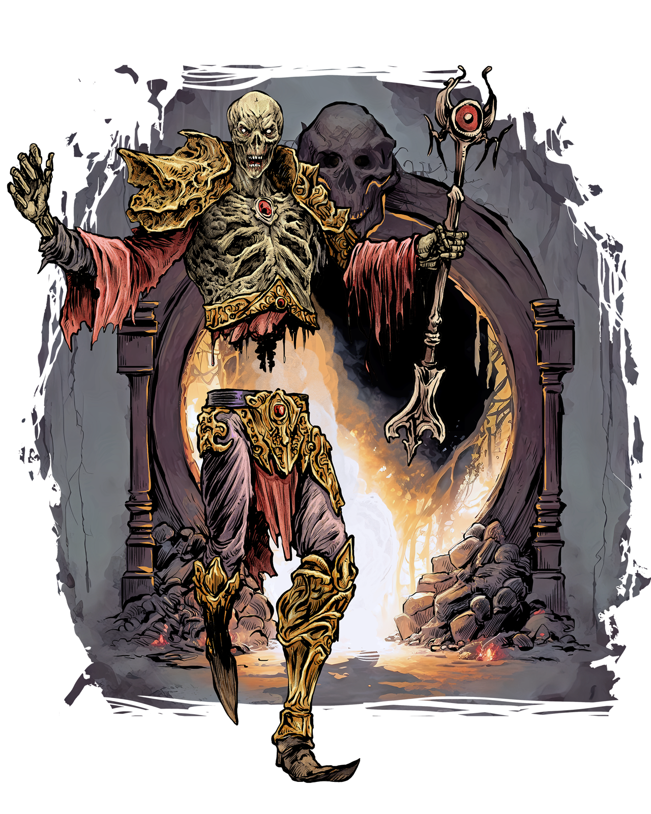 Necrolich, drawn at Medium scale