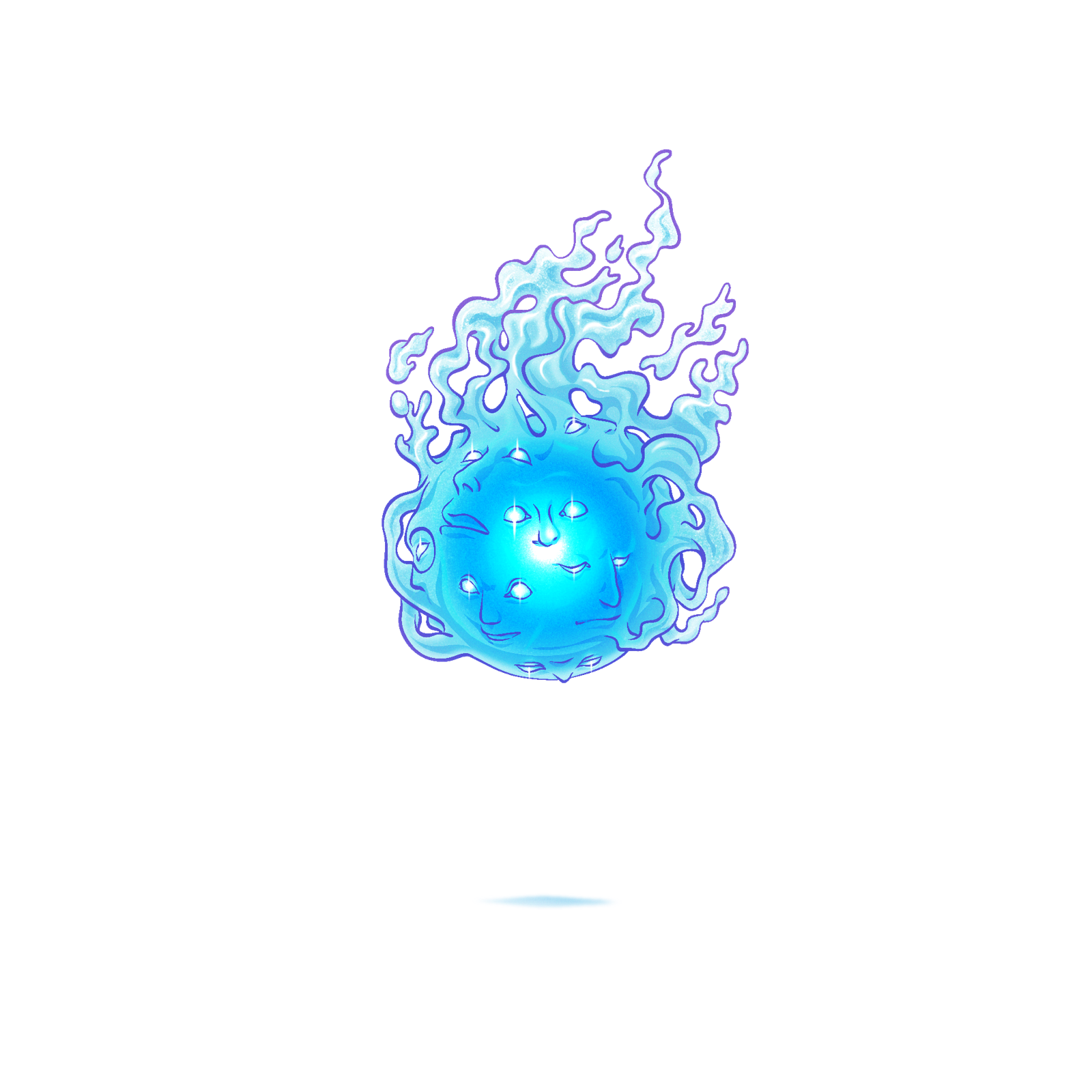 Will-o'-Wisp, drawn at Tiny scale