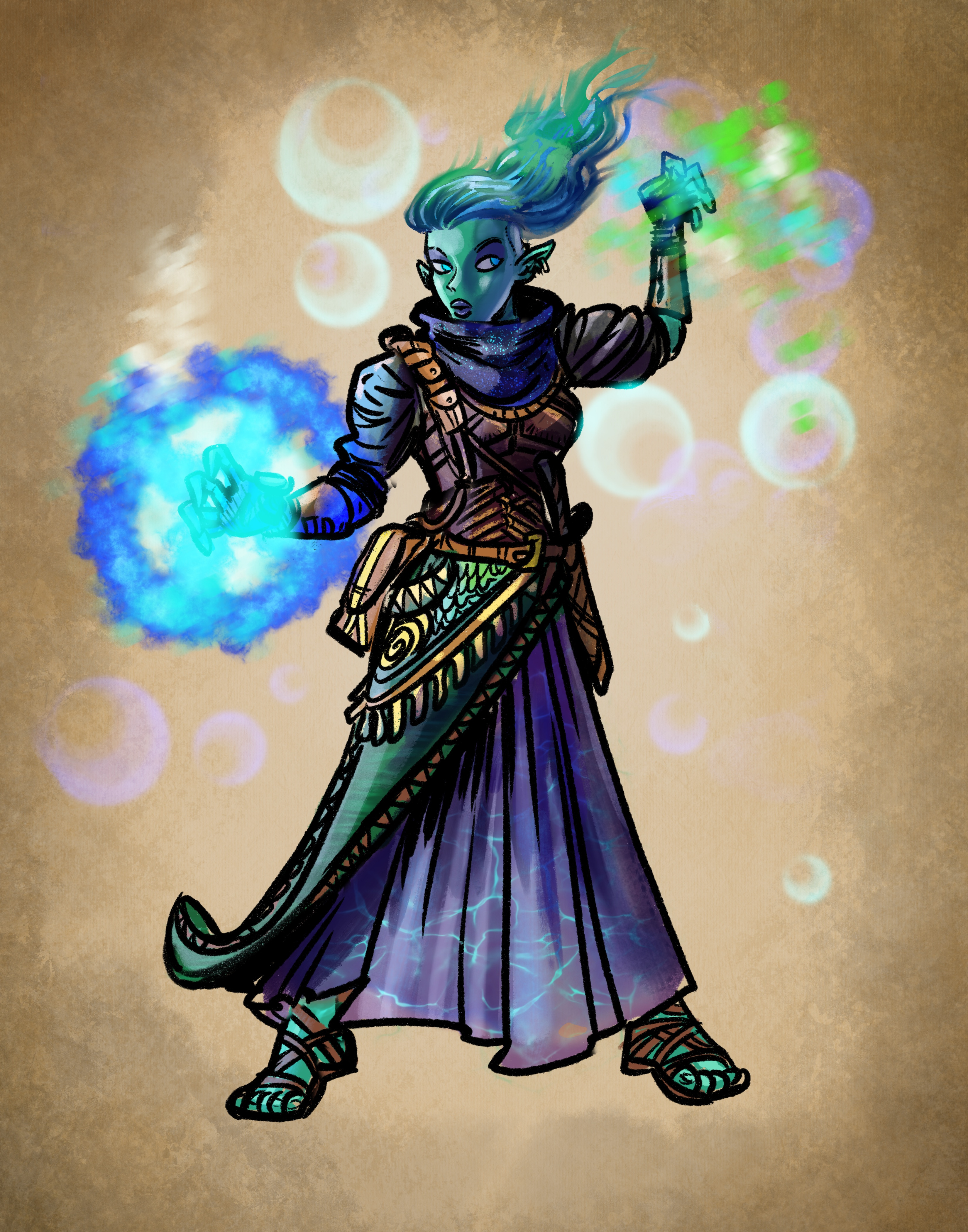 Aesir Wizard / Channel of Water-Rifting