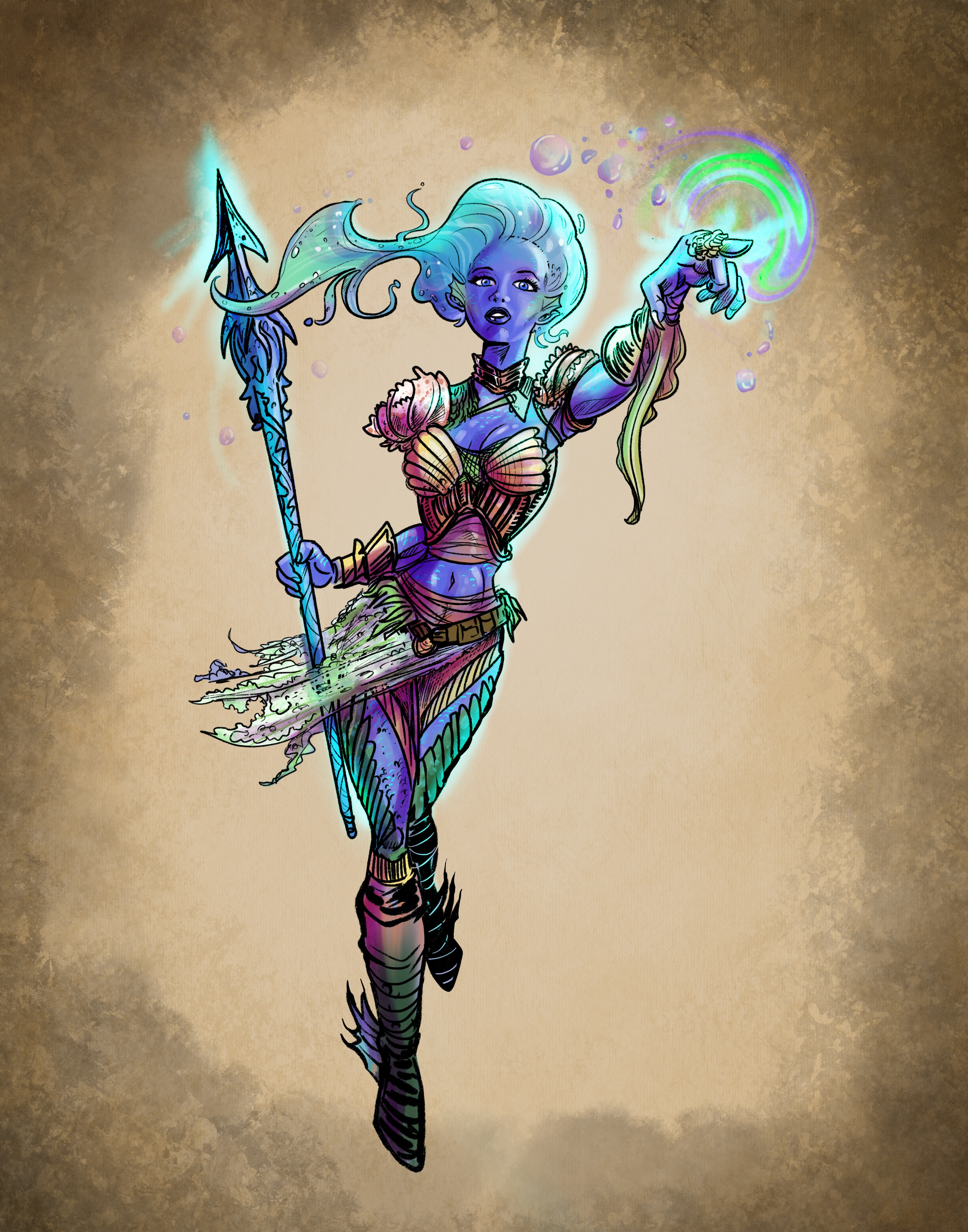 Aesir Sorcerer / Waterborn