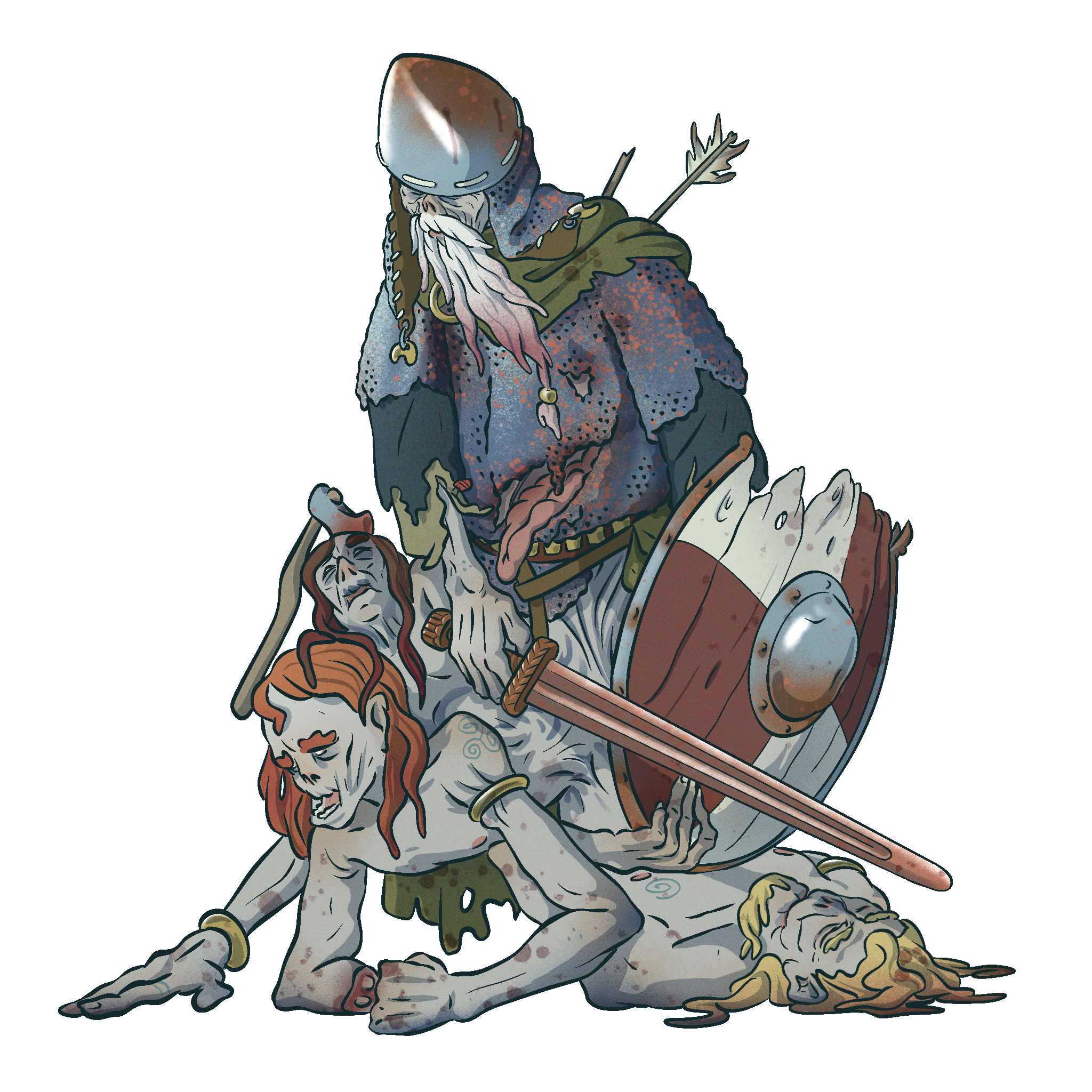 Draugr Warrior / Shield Master