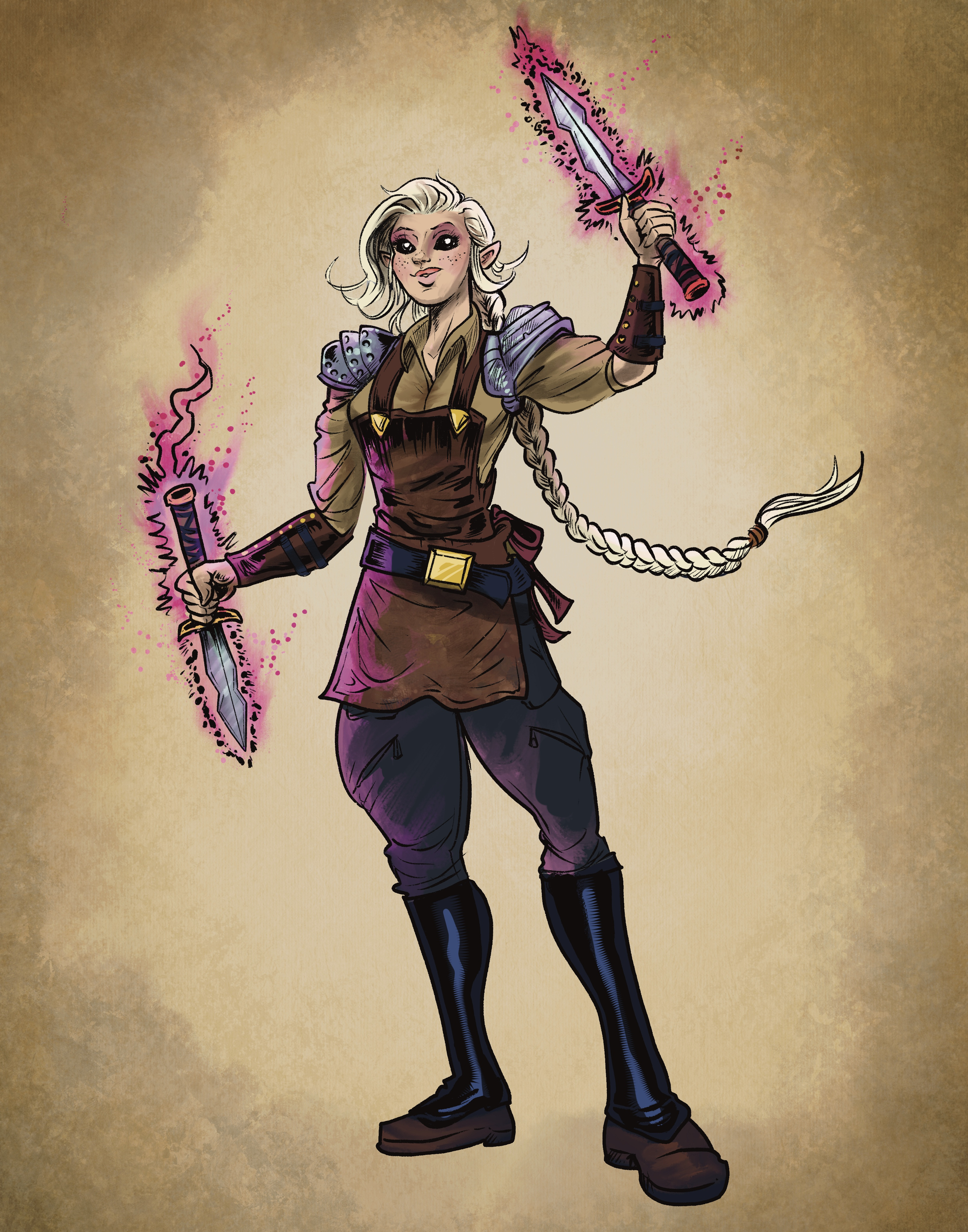 Half-Elf Warlock / Pact of the Old One