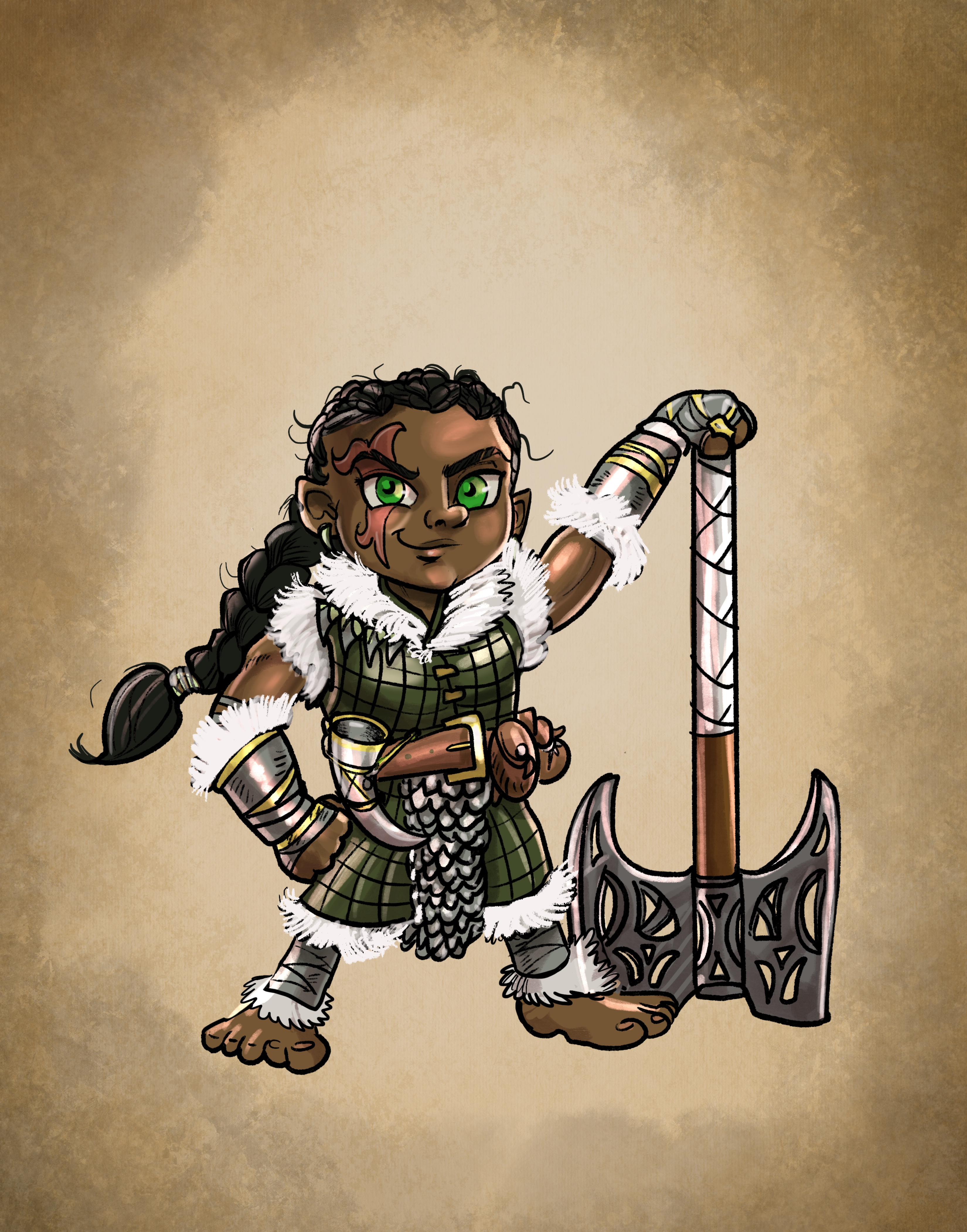 Halfling / Path of the Berserker