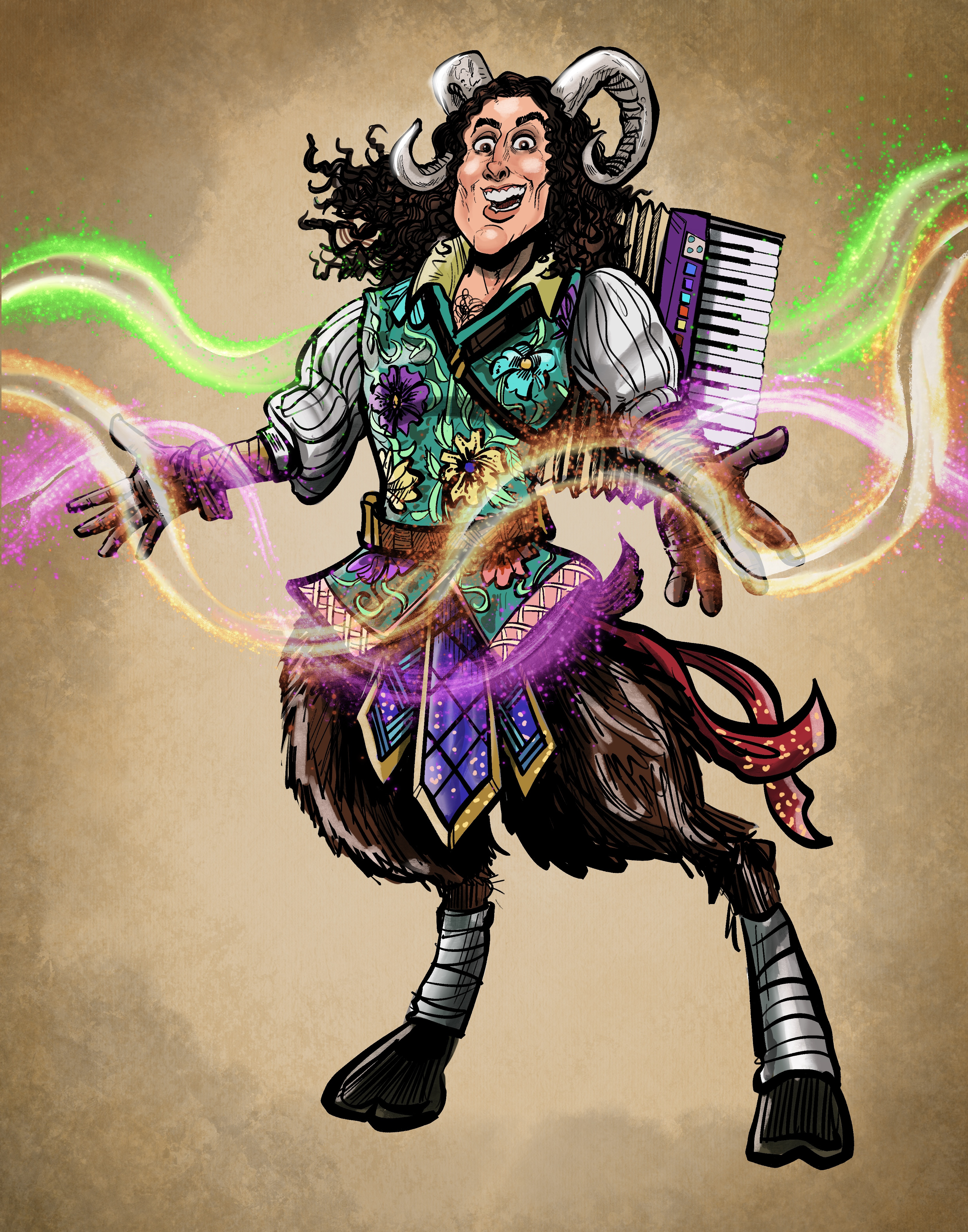 Satyr Bard / College of the Frontier