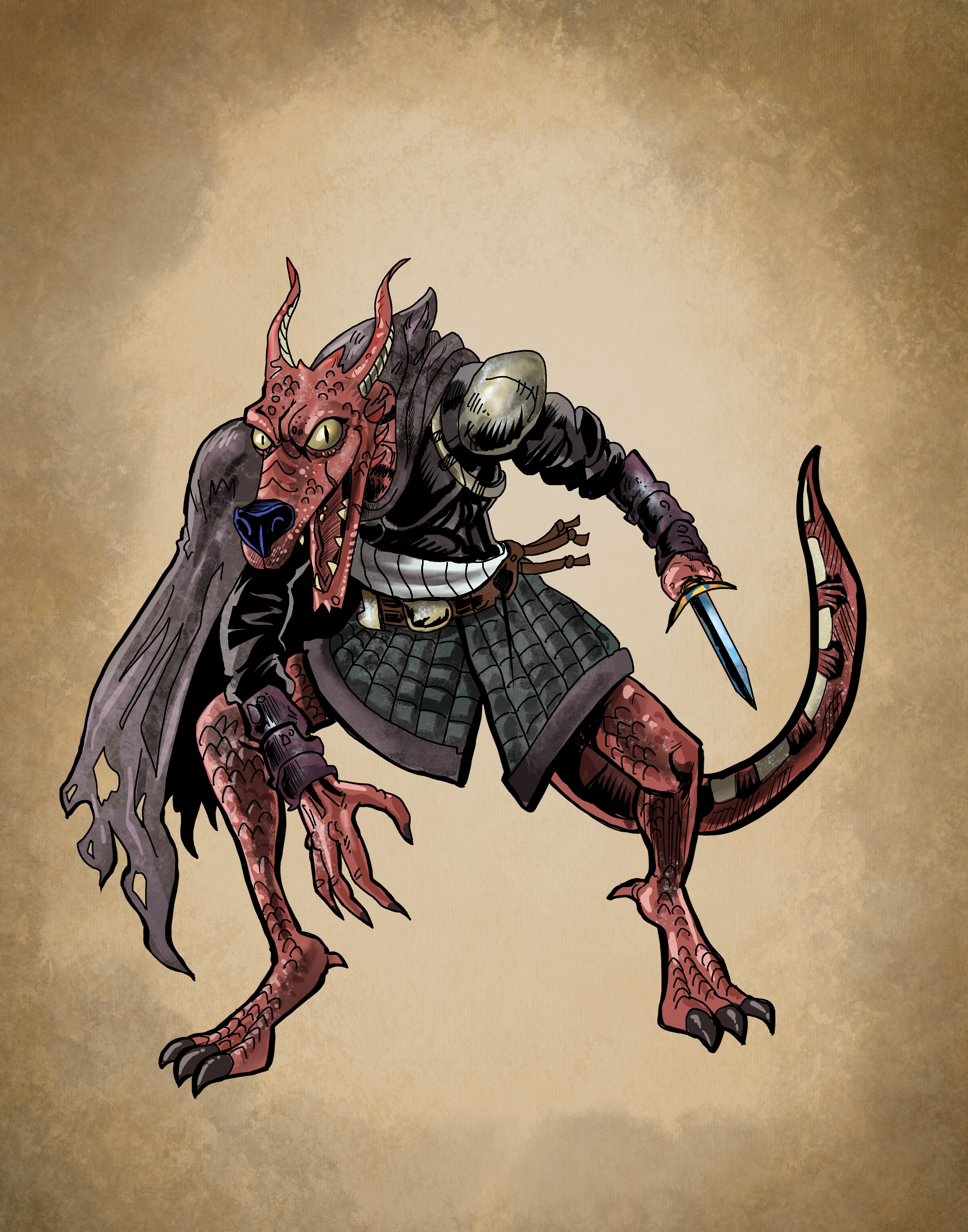 Saurus Rogue / Assassin
