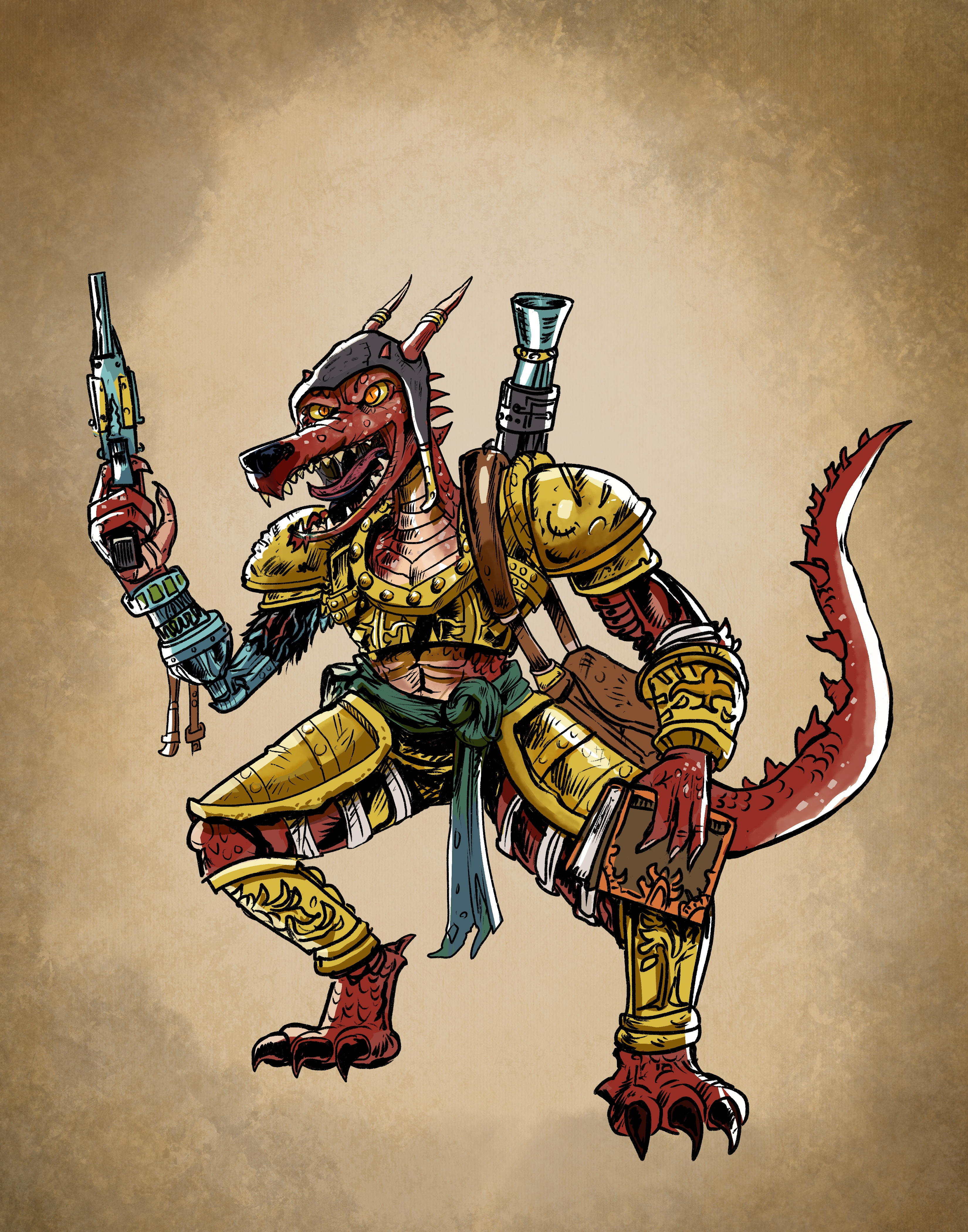 Saurus Engineer / Combat Engineer