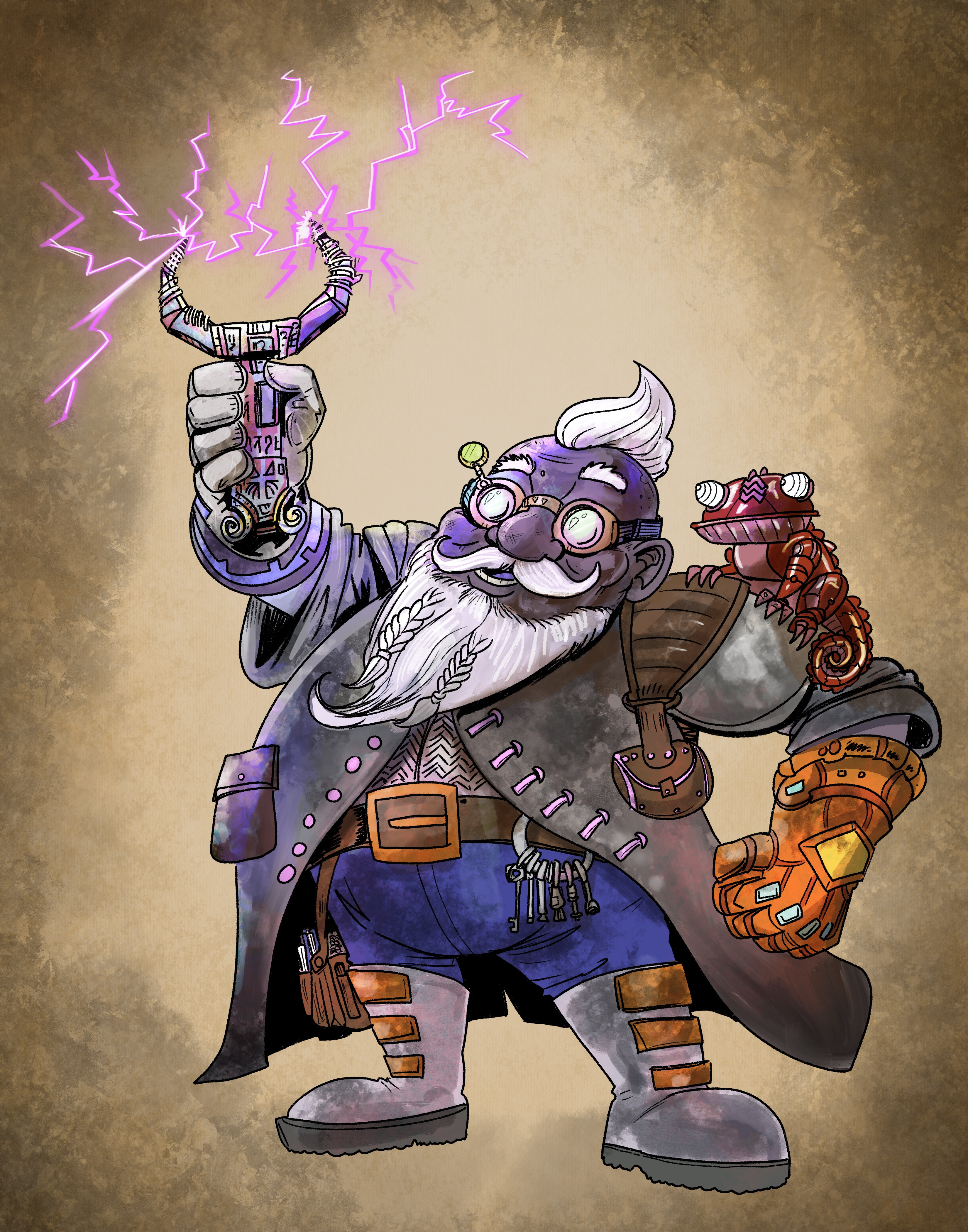 Storm Dwarf Engineer / Arcane Artificer