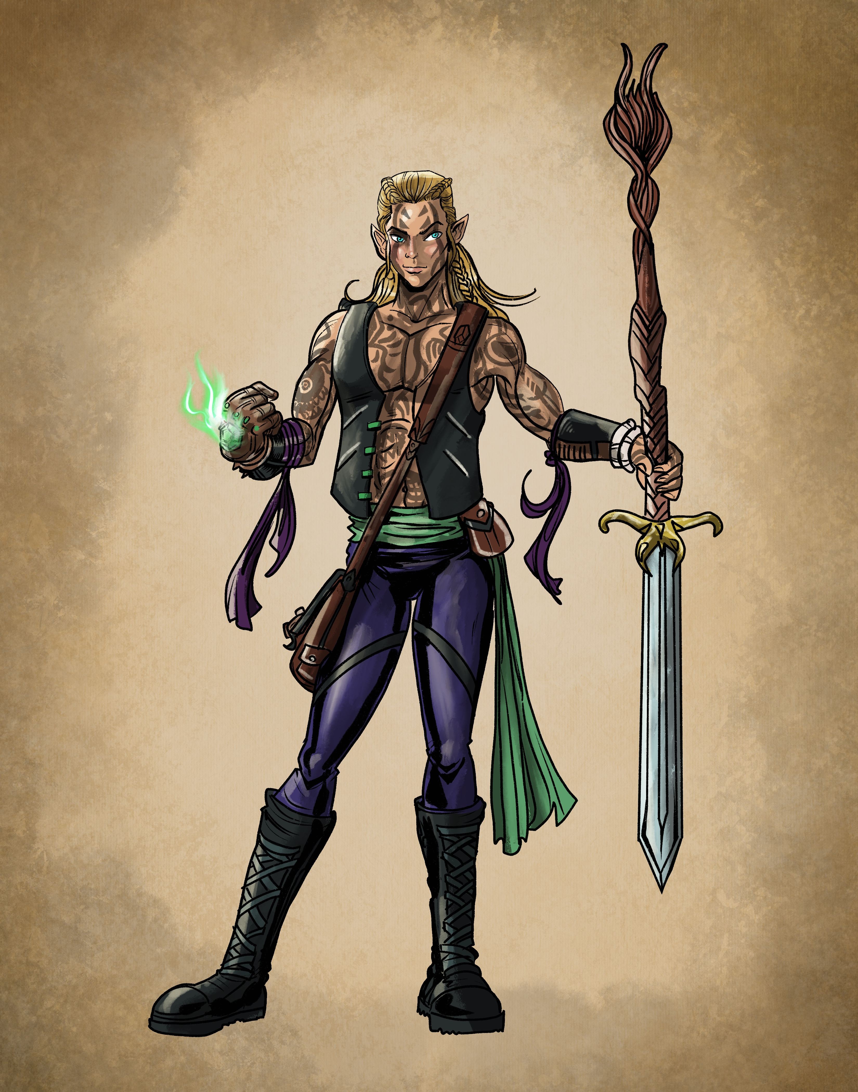 Sylvarin Druid / Ancestral Guardian