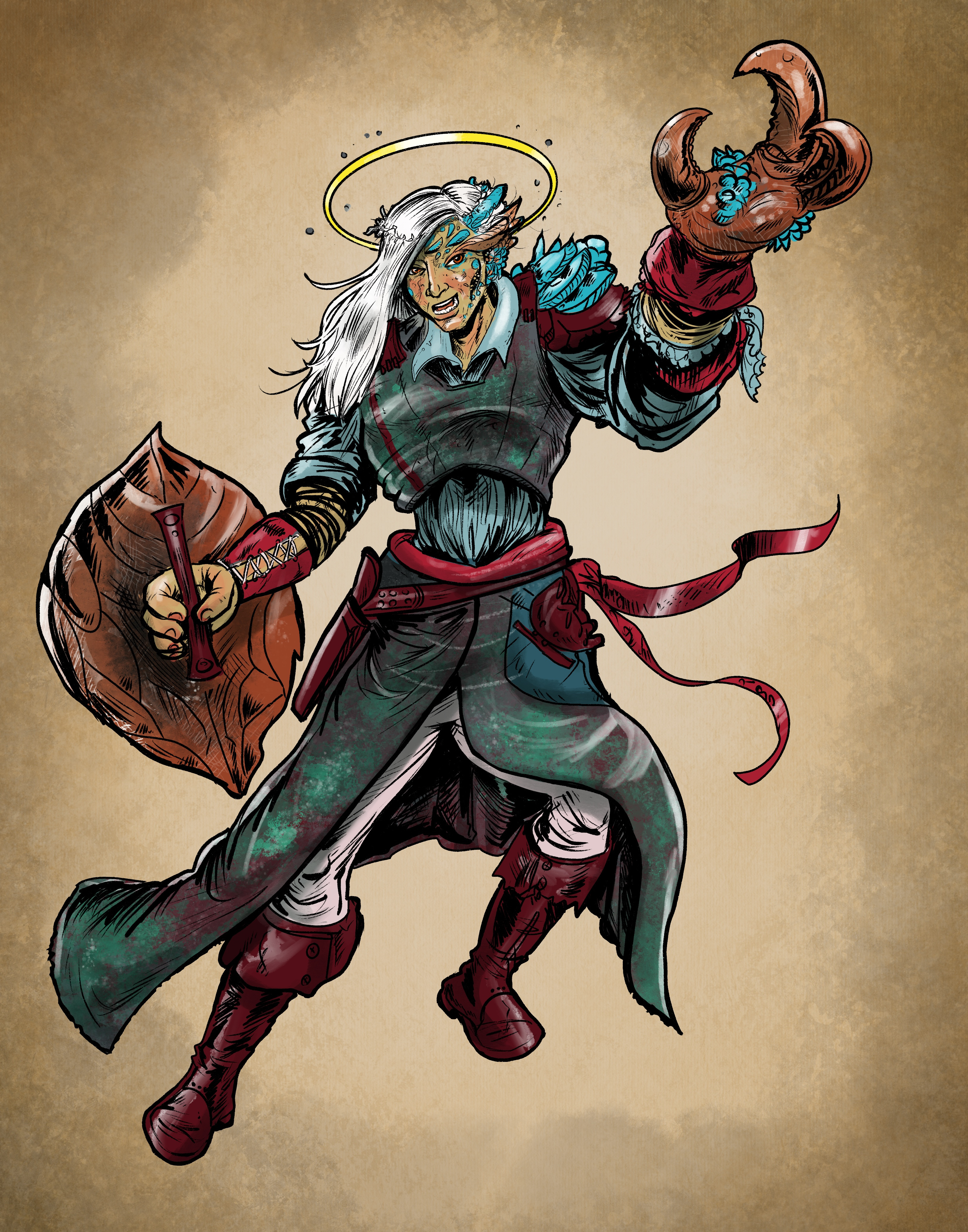Sylvarin Druid / Circle of the Spores