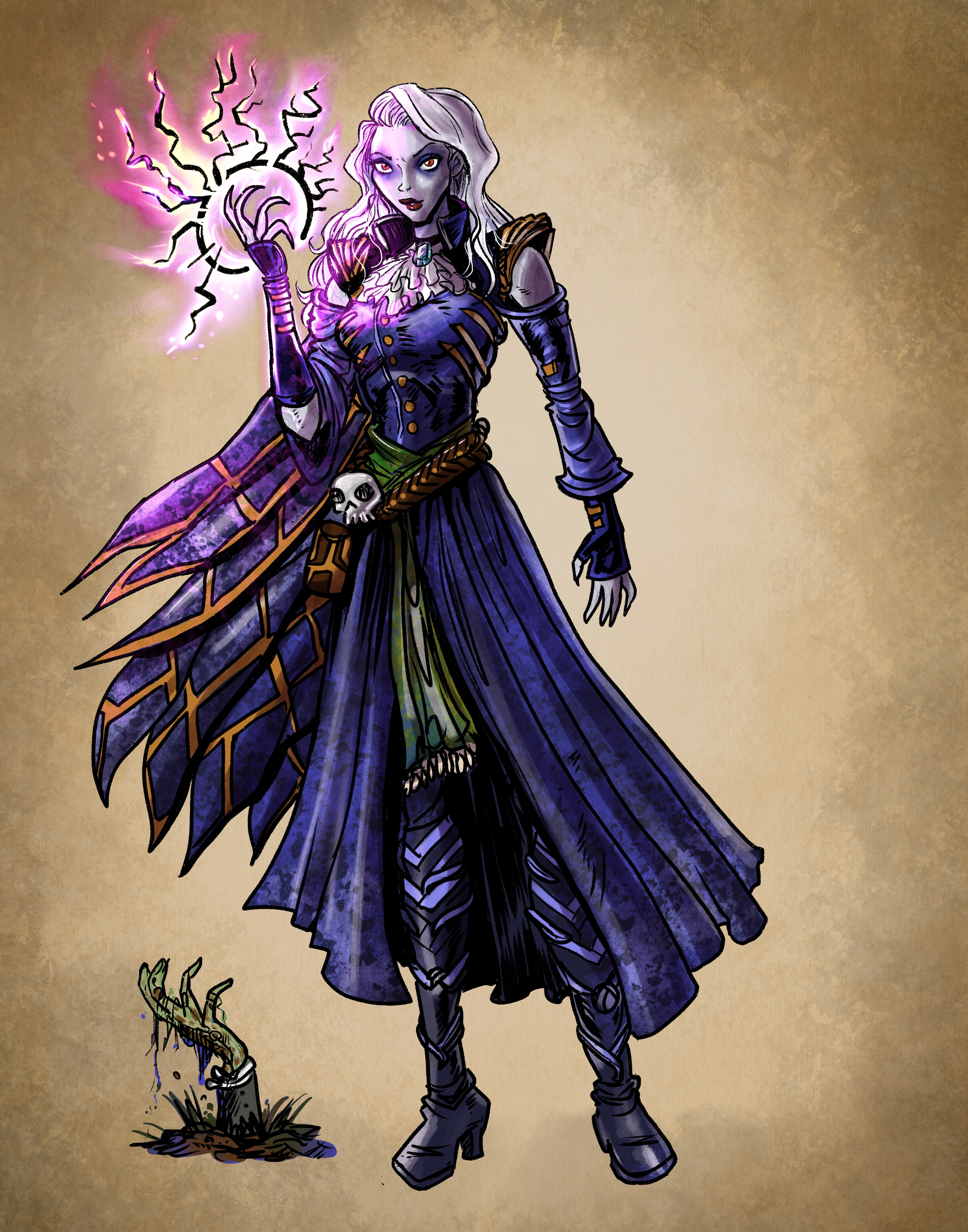 Vampire Wizard / Channel of Necromancy