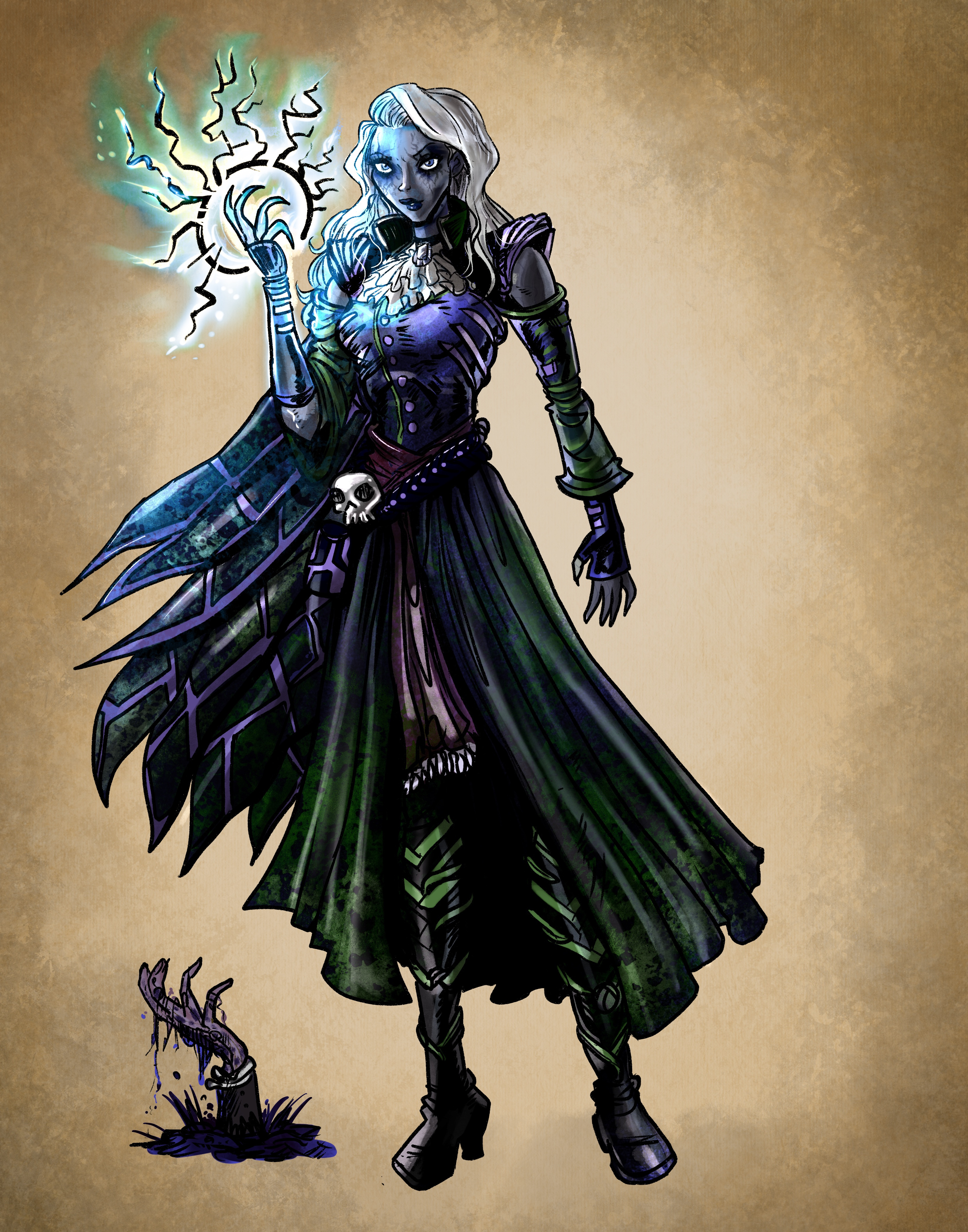 Vampire Wizard / Channel of Necromancy