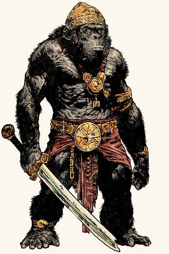 Simian Warrior