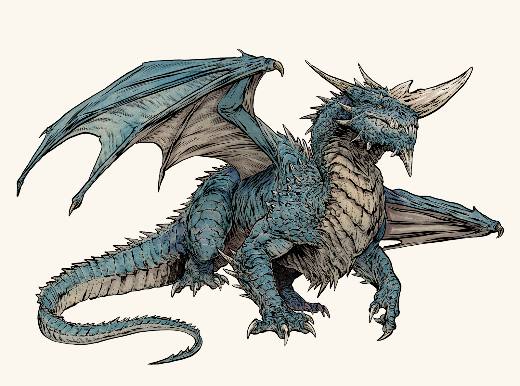 Adult Gem Dragon