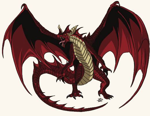 Young Red Dragon