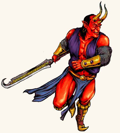 Ifrit Swordsman