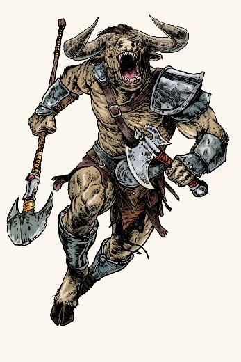 Minotaur Gladiator