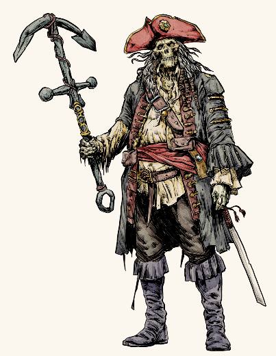 Undead Pirate Captain